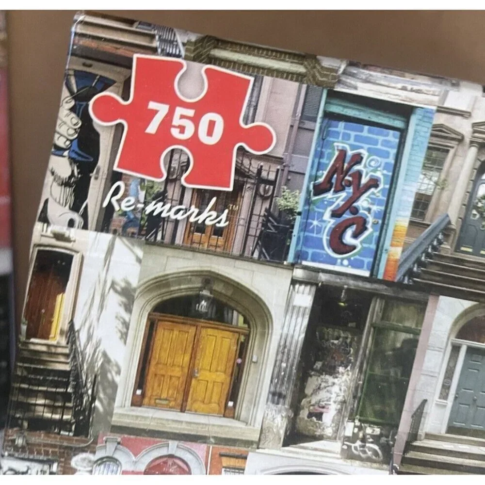 Re-marks Jigsaw Puzzle 750 Pieces City Doors 18
